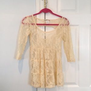 Off-white Lace shirt